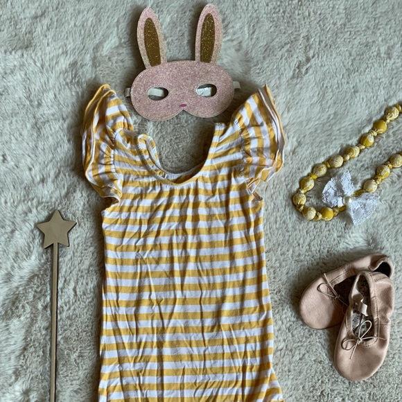 This Tribe Of Three | Yellow Striped Leotard | 7/8 - Picture 12 of 12